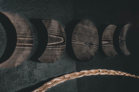 Image of pagan decor, heathen decor, viking decor, norse decor, nordic decor, witchy decor, witch decor, pagan home, viking home, heathen home, witch home, pagan wall hanger, heathen wall hanger, viking wall hanger, witch wall hanger, bindrune wall hanger