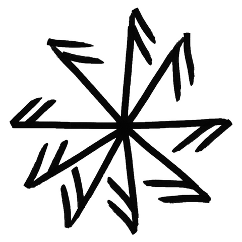 Image of Connection to the gods stave decal