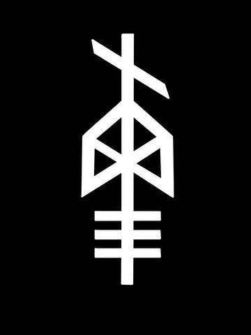Image of Odin bindrune decal