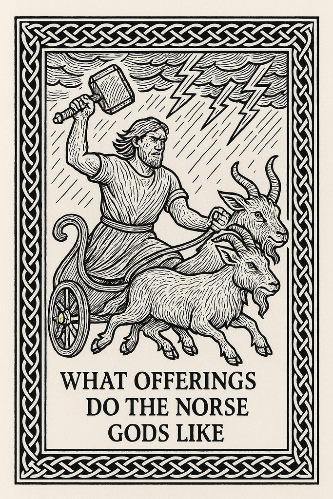 What Offerings Do the Norse Gods Like? A Practical Guide for Modern Pagans