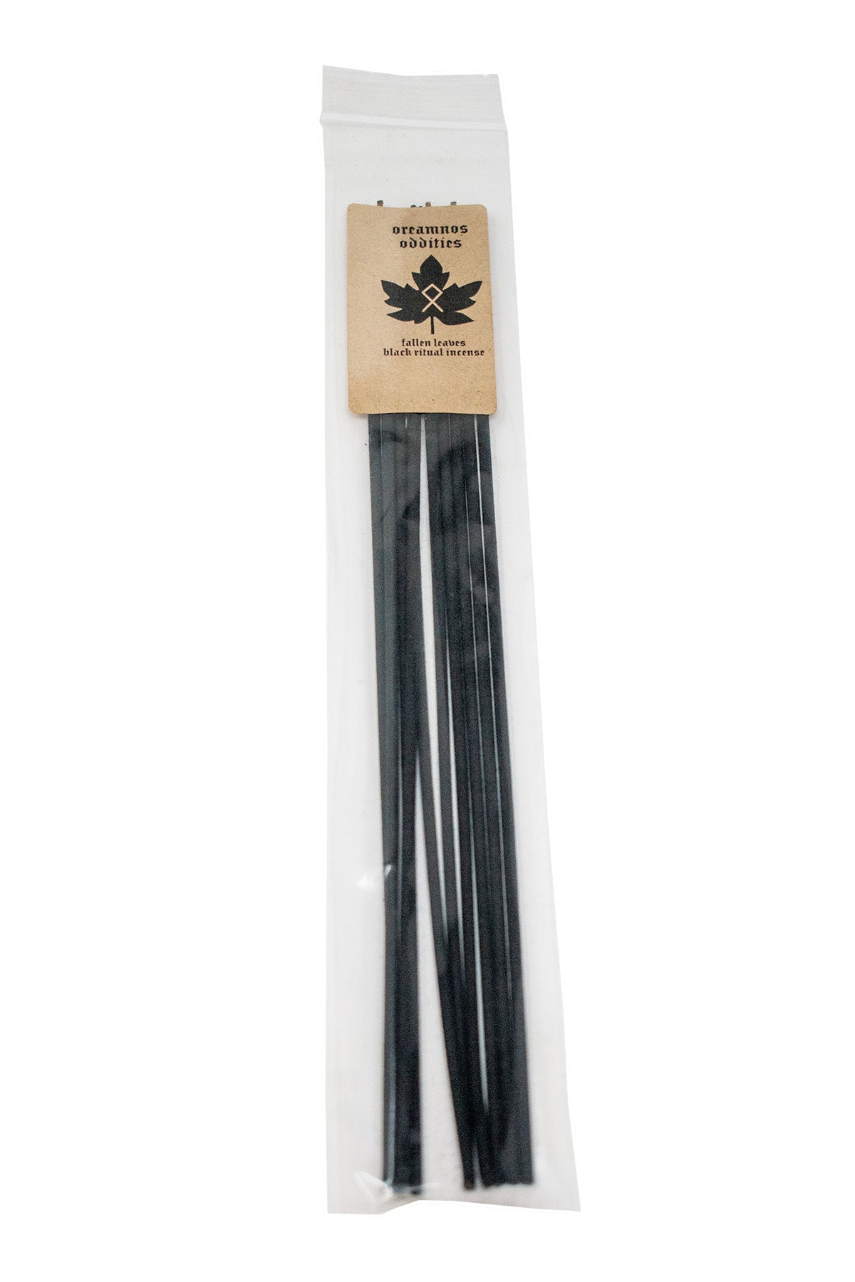 Black ritual bindrune incense