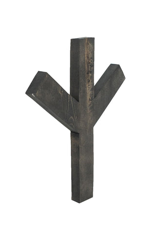 Image of algiz rune wall hanger for home protection