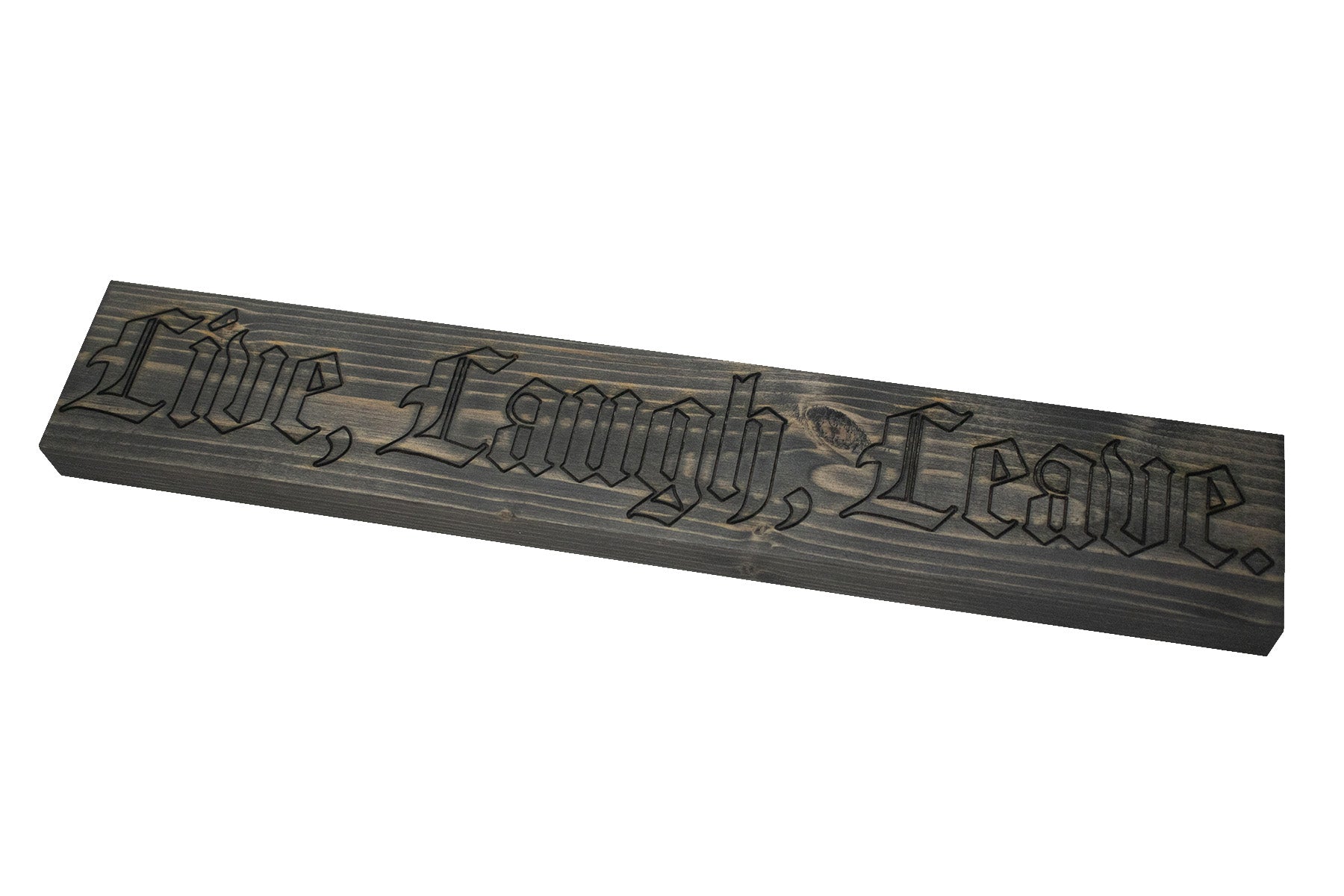 LIVE LAUGH LEAVE wall hanger