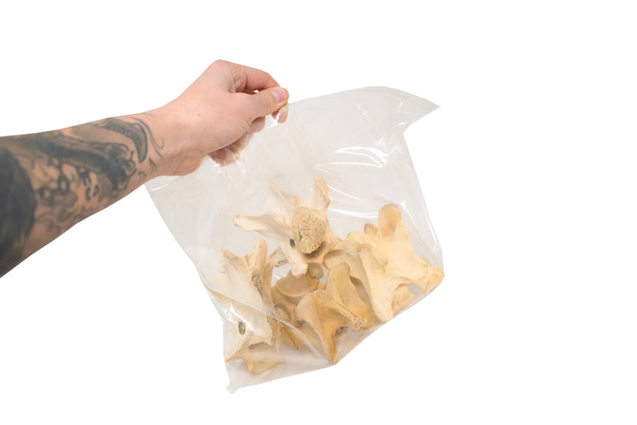 1 lb. bag of elk vertebrae
