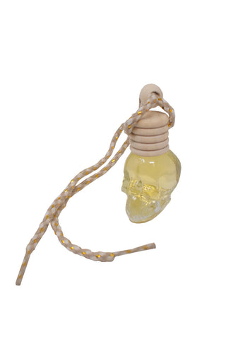 Image of frosted juniper hanging skull scent diffuser