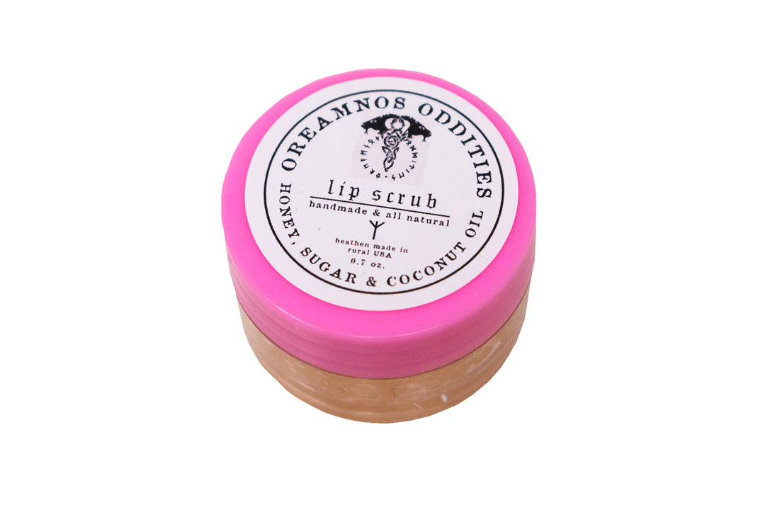 0.7 oz. all natural lip scrub