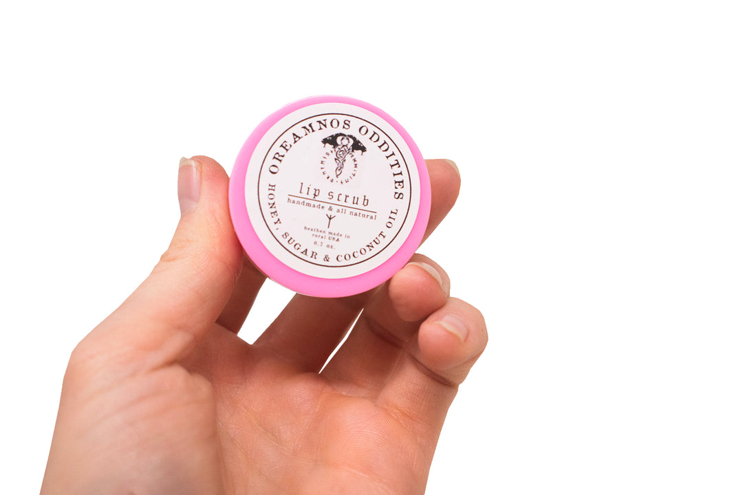 0.7 oz. all natural lip scrub