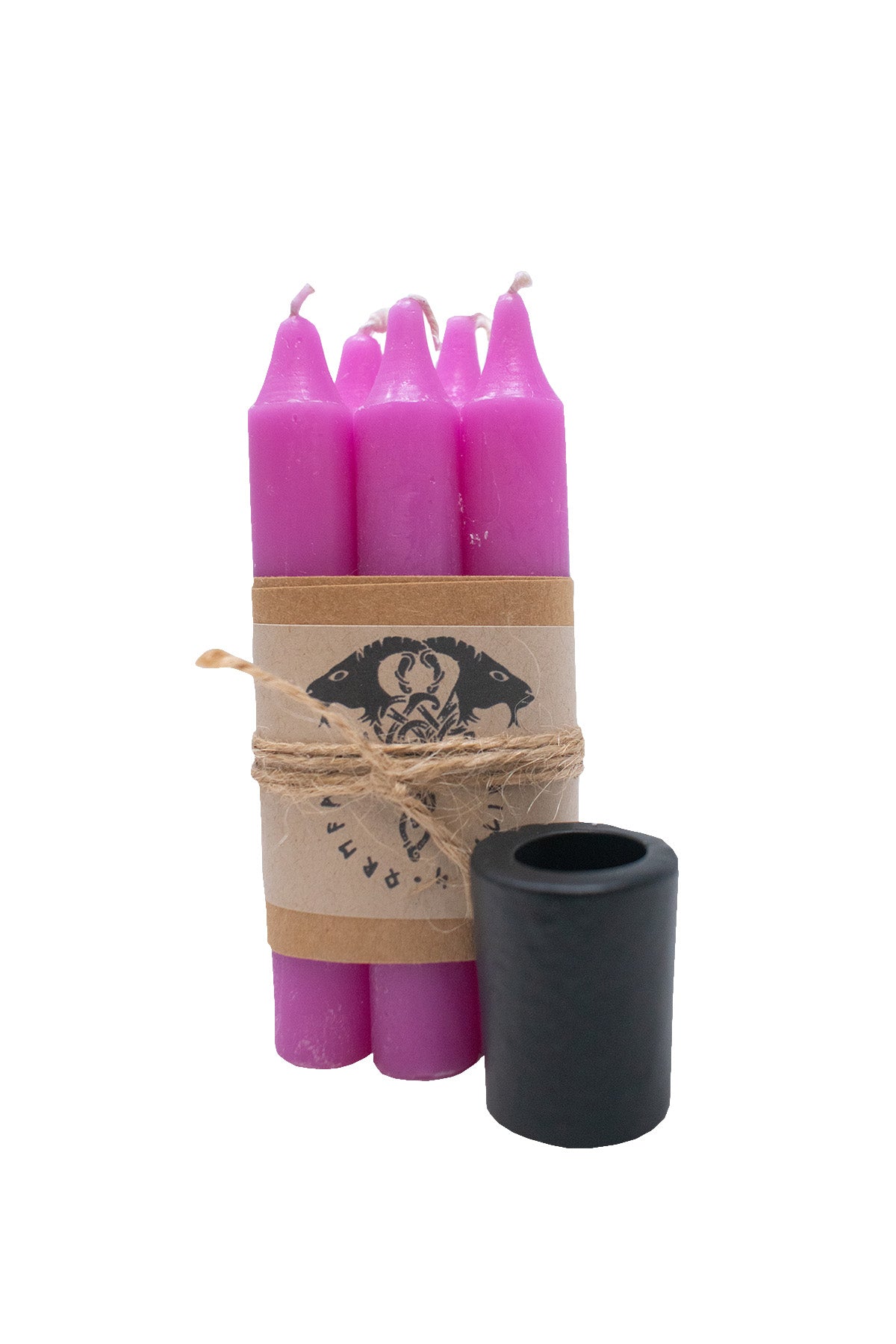 Mini Ritual Spell Candles – Unscented 4” Set for Norse Pagan & Witchcraft Use