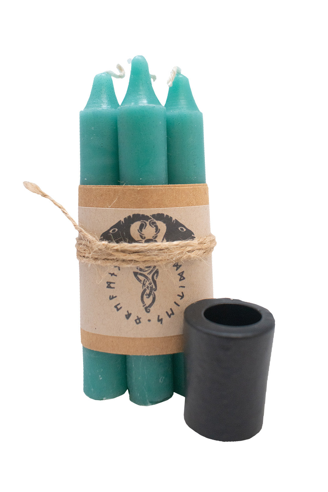 Mini Ritual Spell Candles – Unscented 4” Set for Norse Pagan & Witchcraft Use