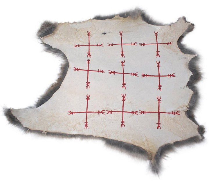 Ward off negative forces sigil - rabbit hide altar cloth