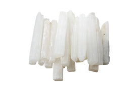 Rough-Cut Selenite Crystal — Crystal for Protection, Peace & Ritual Use