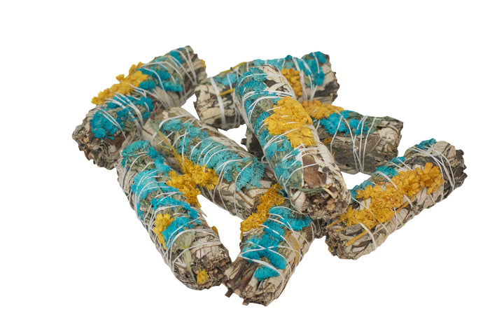 Yerba Santa with Blue + Purple Satice & Mullien herb bundle