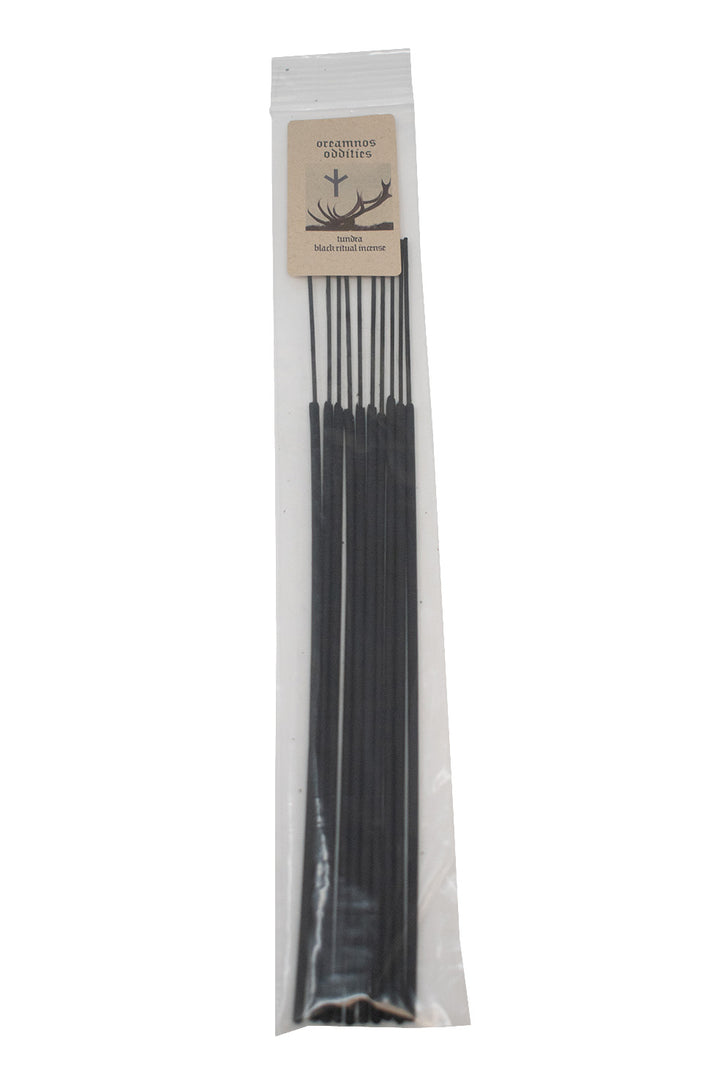 Black ritual bindrune incense