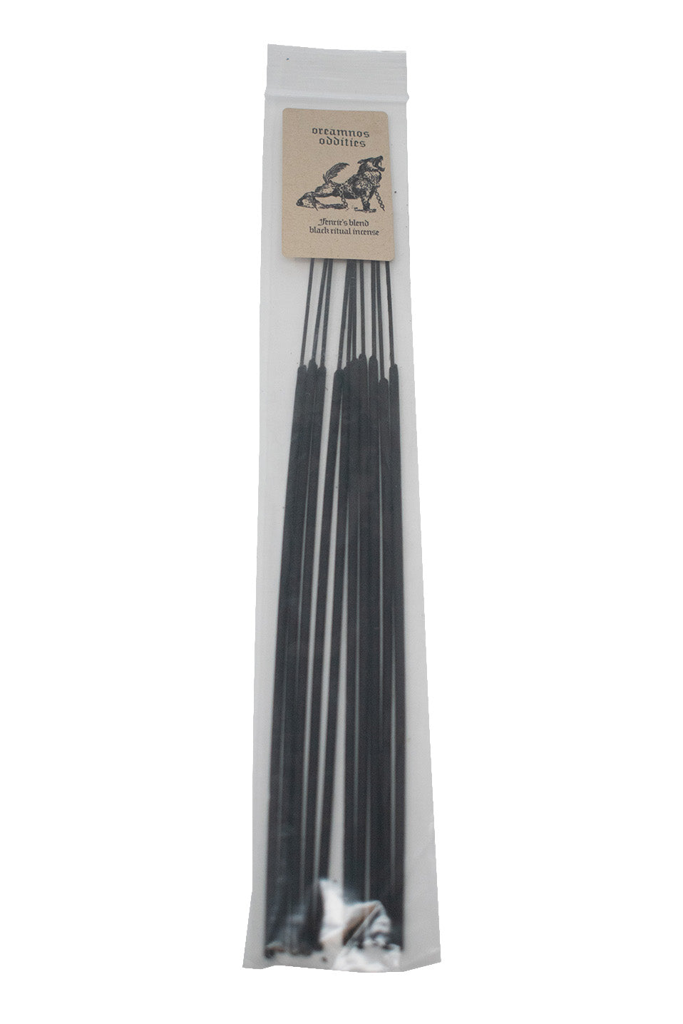 Black ritual bindrune incense