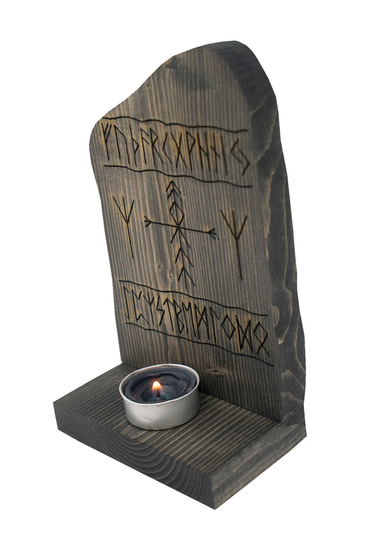 home protection bindrune rune stone altar