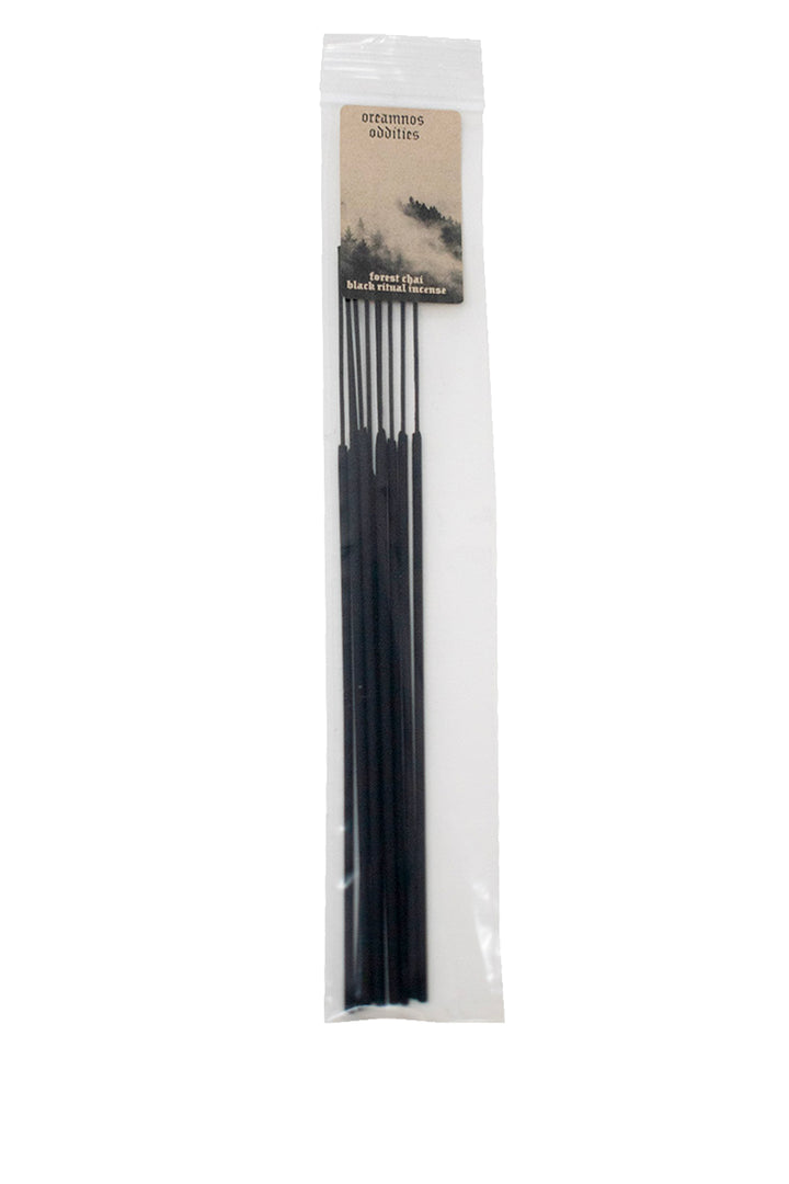 Black ritual bindrune incense
