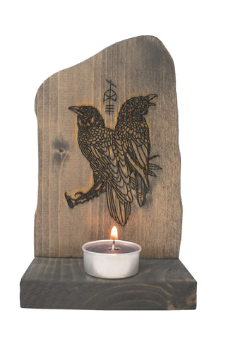 Image of Odin's ravens altar