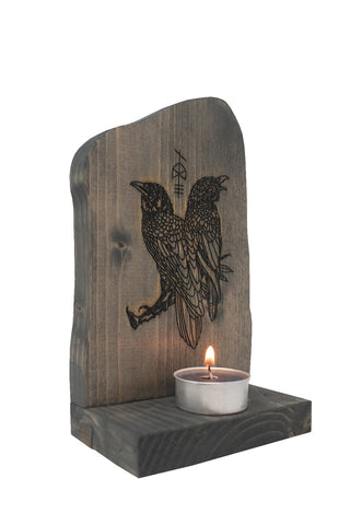 Image of Odin's ravens altar