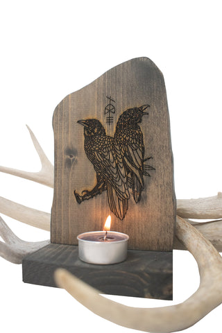 Image of Odin's ravens altar