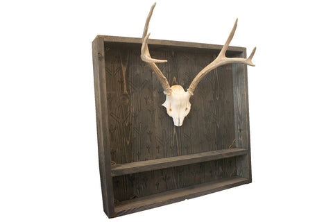 Image of algiz & antler shelf altar