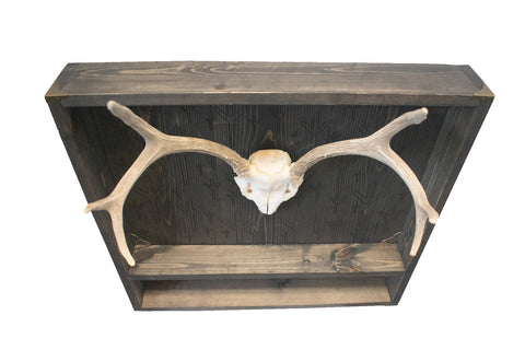 Image of algiz & antler shelf altar