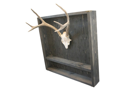 Image of algiz & antler shelf altar