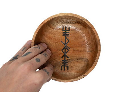 Image of THOR bindrune offering bowl