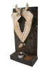 Mannaz rune deer jawbone altar