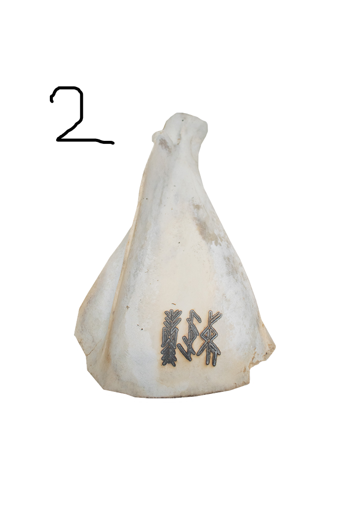 elk scapula incense dishes