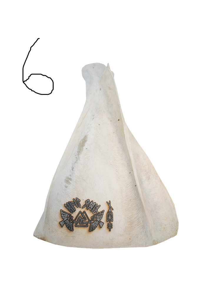 elk scapula incense dishes