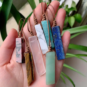 mystery crystal necklace