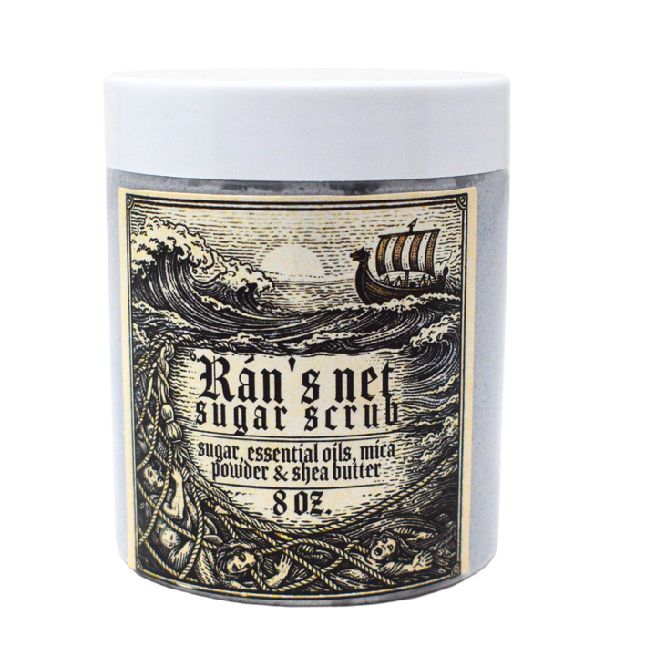 Norse Ritual Sugar Scrub - 8 oz Body Scrub for Cleansing and Energy Work