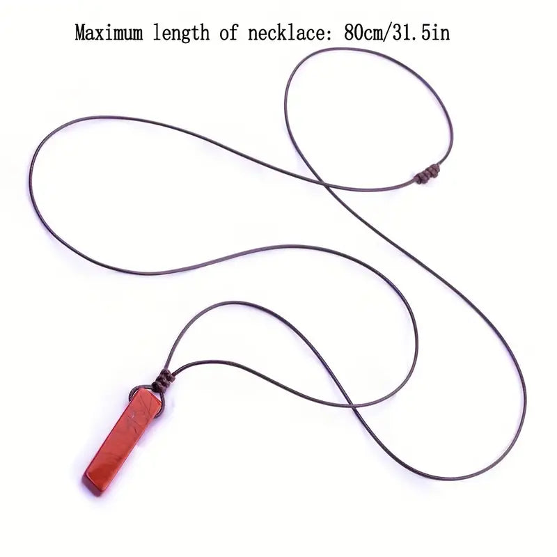 Intuitively Selected Crystal Pendant Necklace