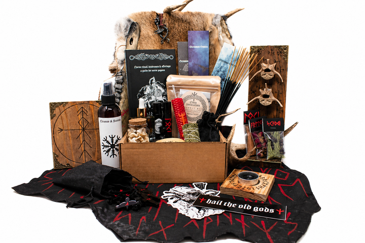 Pagan Mystery Package – Norse Ritual Tools & Offerings Box