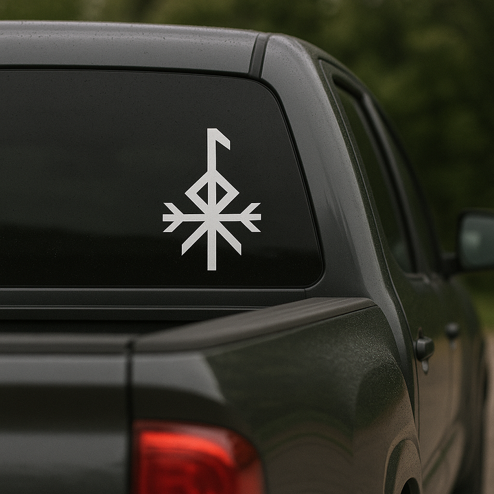 Loki bindrune decal