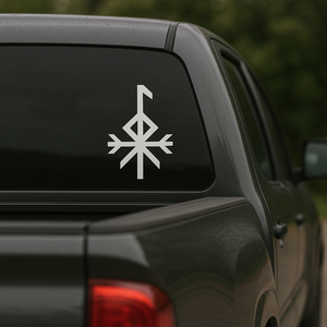 Loki bindrune decal