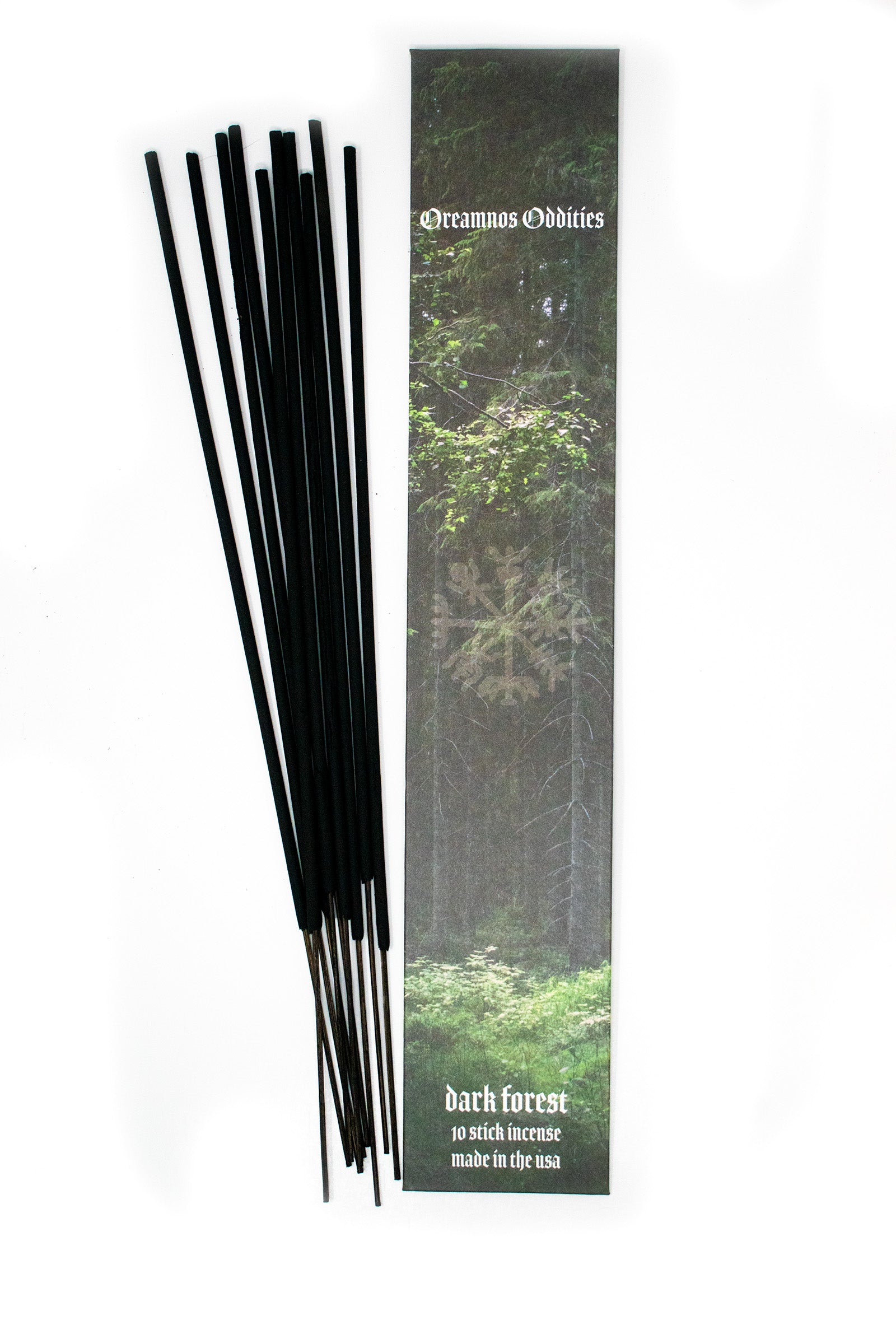 Black Ritual Incense – 10 Pack | Protection, Banishing & Cleansing for Norse Ritual Work