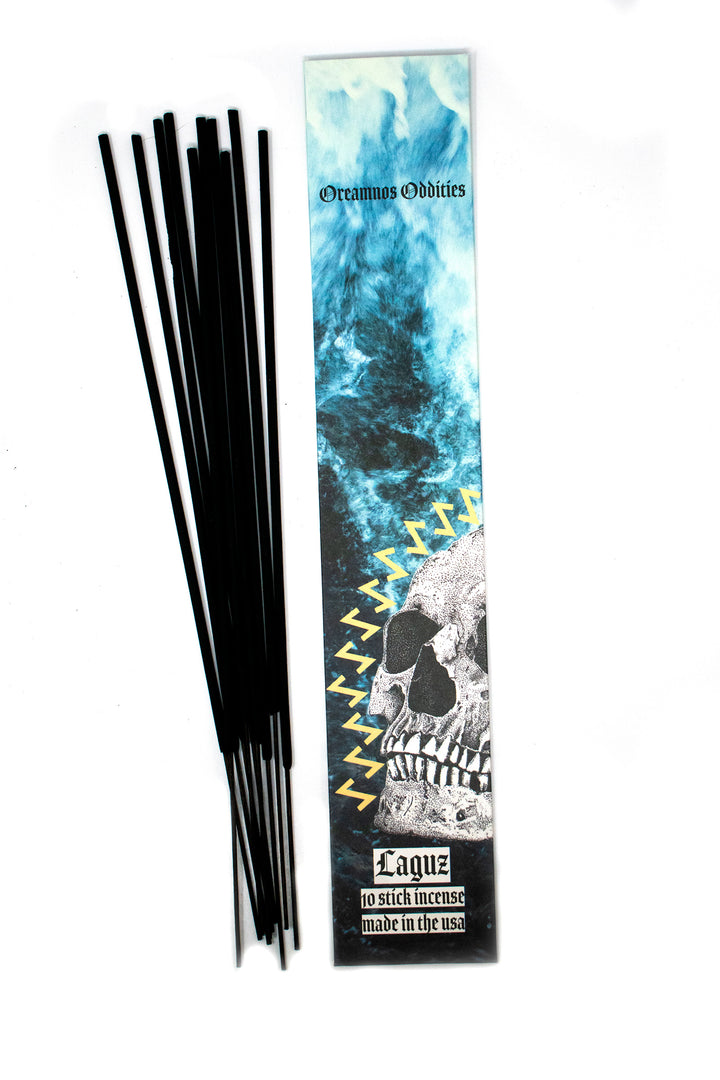 Black Ritual Incense – 10 Pack | Protection, Banishing & Cleansing for Norse Ritual Work