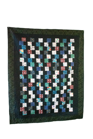 Image of handmade norse pagan quilt