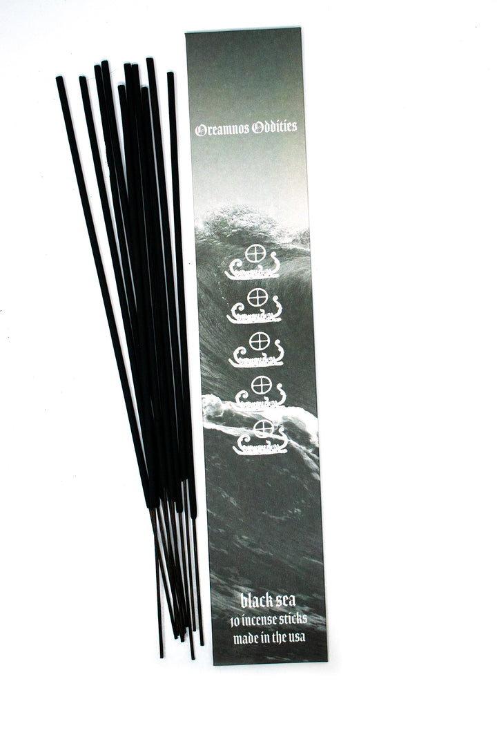 Black Ritual Incense – 10 Pack | Protection, Banishing & Cleansing for Norse Ritual Work