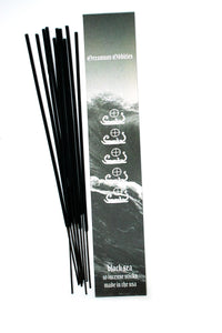 Black ritual stick incense