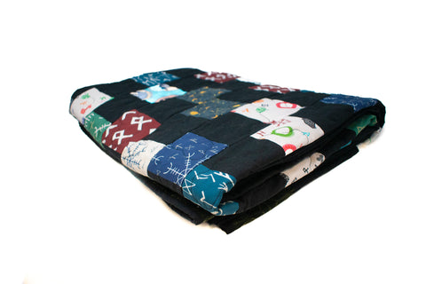 Image of handmade norse pagan quilt