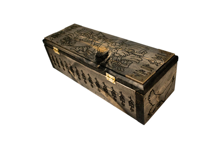 Norse god Odin ritual tool box