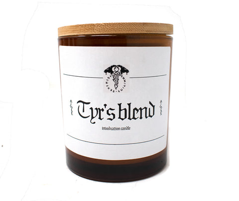 Image of Tyr's blend invocation candle