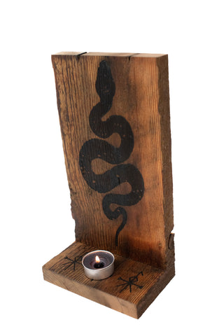 Image of Serpent & Loki bindrune altar