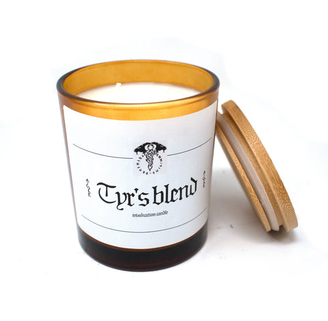 Image of Tyr's blend invocation candle