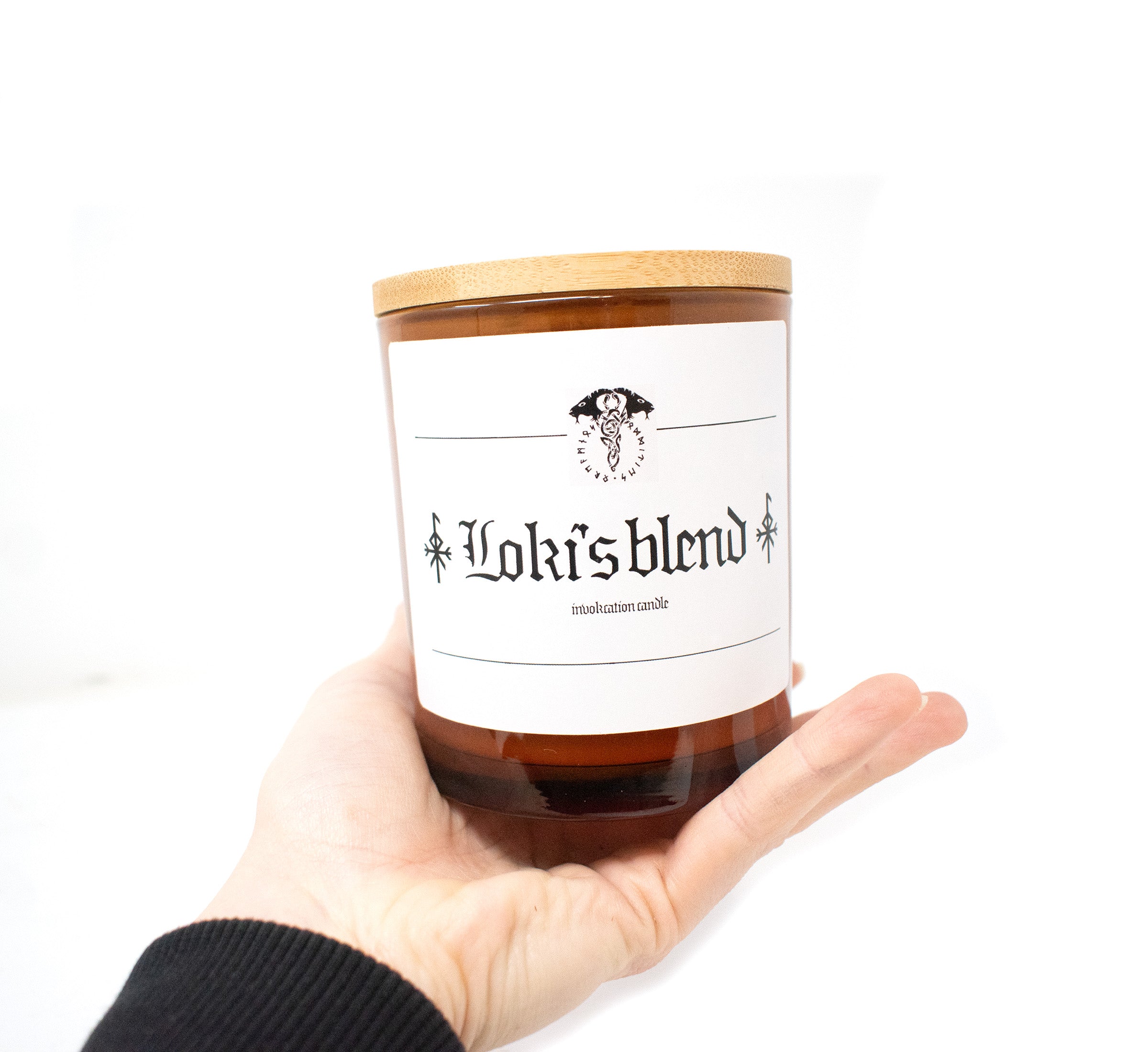 Loki's blend invocation candle