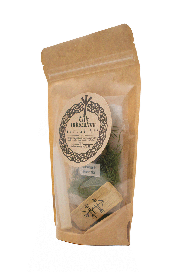 Ullr Invocation ritual kit with how-to ritual guide