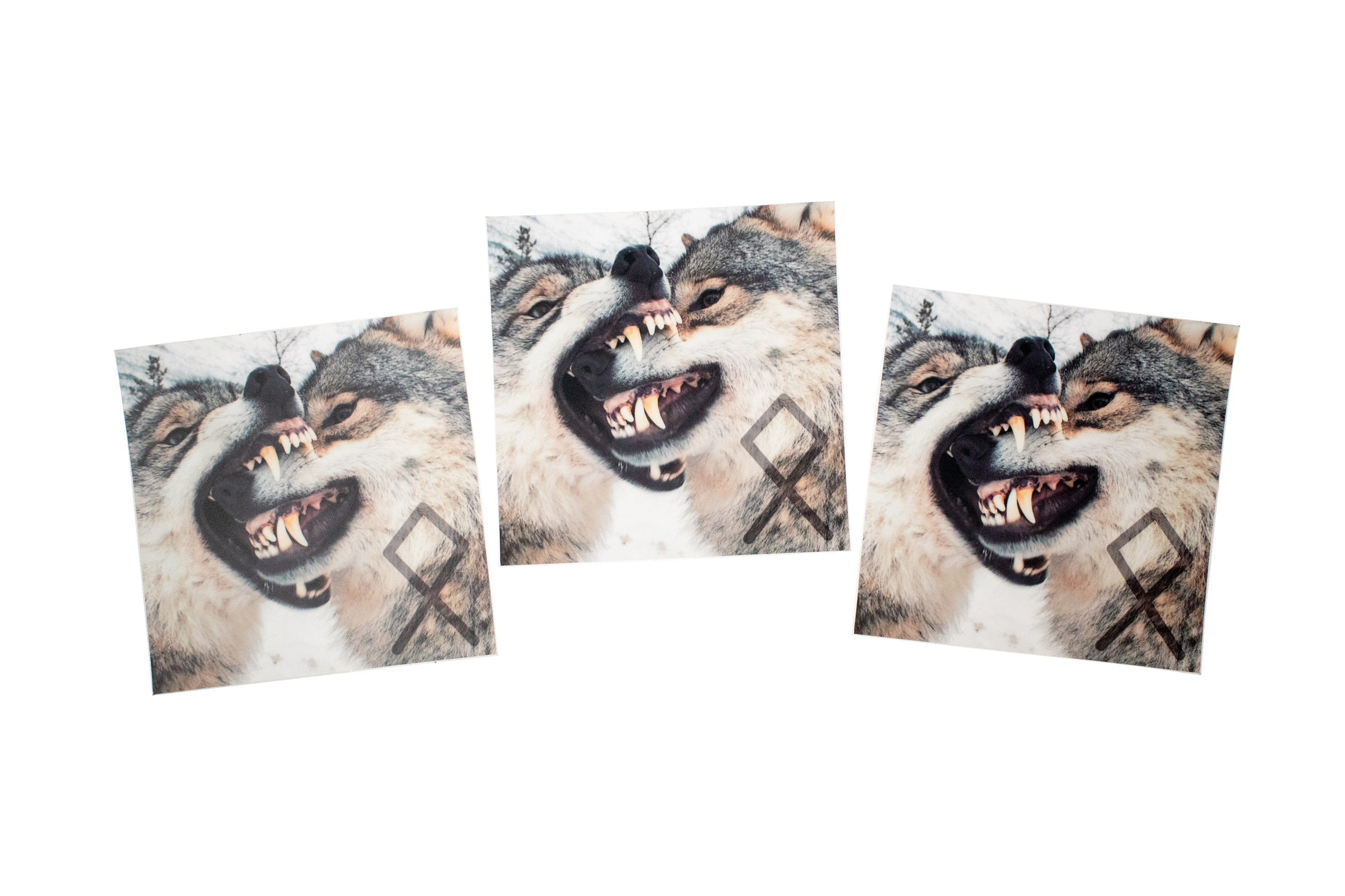 Odin's wolves sticker