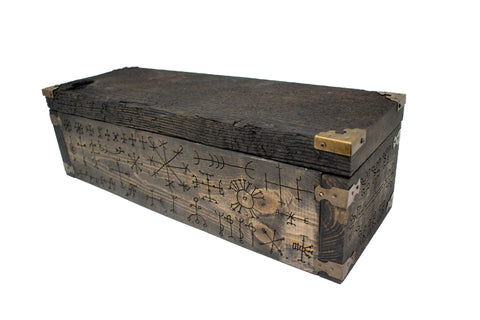 Image of Icelandic magical staves ritual tool box